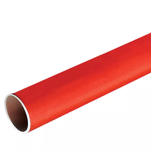 1" x 10' Steel EMT Conduit - RED (Fire-Alarm)