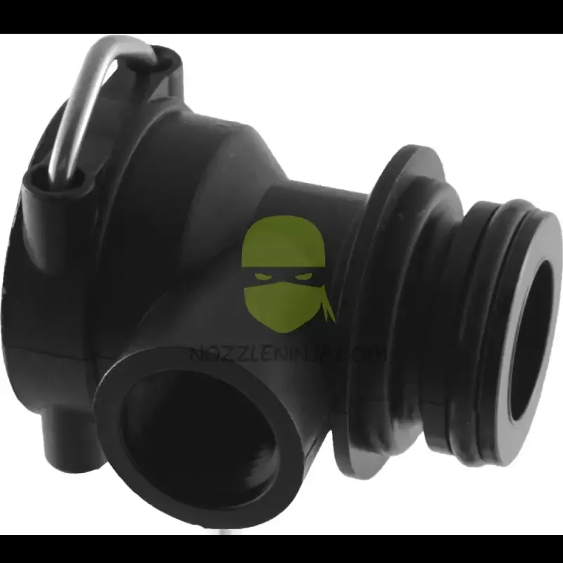 3/8 Blind ORS TEE (ORS MALE x ORS Blind FEMALE X 3/8" NPT FE)- ISOLATOR TEE