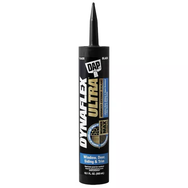 DAP Dynaflex Ultra 10.1-oz Black Paintable Latex Caulk