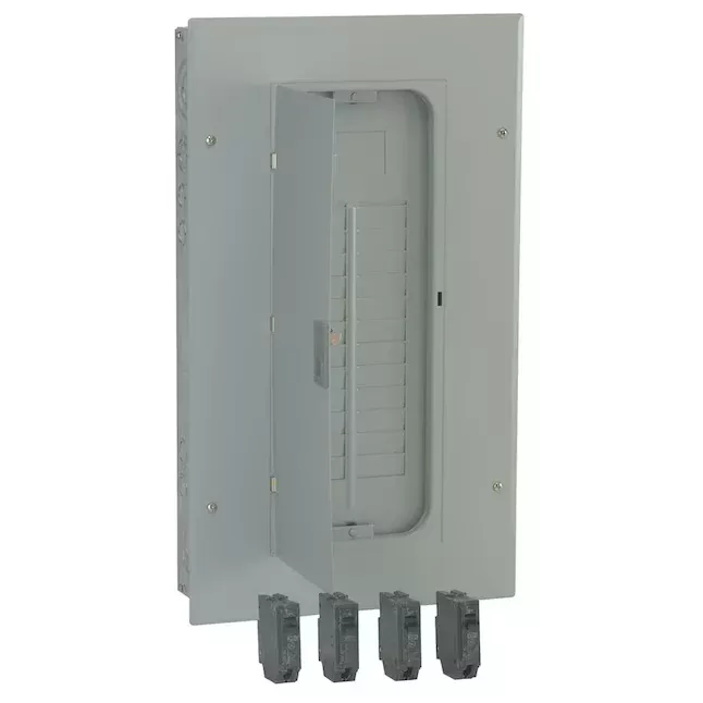 GE PowerMark Gold 125-Amp 24-Spaces 24-Circuit Indoor Convertible Main Lug Load Center (Value Pack)