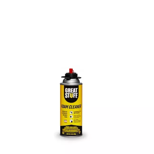 GREAT STUFF Foam Cleaner 12 oz. Spray Gun Indoor/Outdoor Spray Foam Insulation