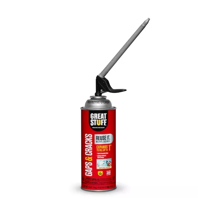 GREAT STUFF Gaps and Cracks 12-oz Smart Dispenser Indoor/Outdoor Spray Foam Insulation