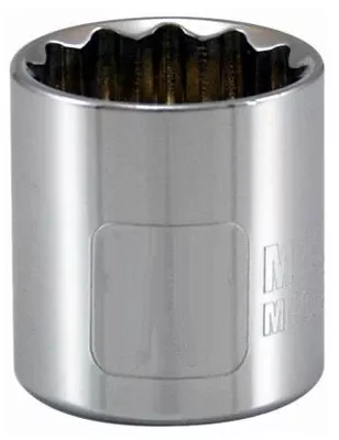 Metric Socket, 12-point, 3/8 In. Drive, 8mm